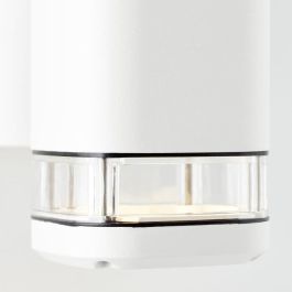 Brilliant BRI4004353346989 Aplique Exterior Jandy Blanco GU10 Max 2x18W, bombilla no incluida
