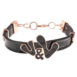 Pulsera Mujer Victorio & Lucchino VJ0267BR Negro Rosa Acero Precio: 45.78999975. SKU: S0309154