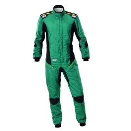 Omp Traje De Carreras Tecnica Super Light FIA 8856-2018 Verde-Fluo Amarillo Talla 64 OMPIA0-1870-A01-031-64