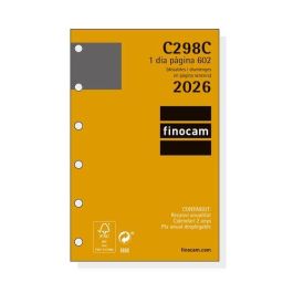 Recambio Agenda Anual (2026) Catalan Finocam C298C Classic 602 73X114 Anualidad D/P Precio: 10.58999986. SKU: B1GDRKH75Y