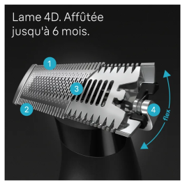 Braun Recortadora de Barba Serie X XT5100 para Hombre
