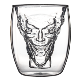 PYRAMID Vaso 3D Doble Pared Joker DC Comics 9,3x10,7x9,3cm
