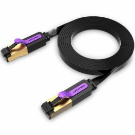 Cable de Red Rígido FTP Categoría 7 Vention ICABI Negro 3 m