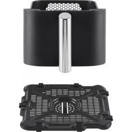 Ninja SL300EU Freidora de Doble Cuba Airfryer 7,6L con 2 cestas para 6 personas, 2470W, Negro