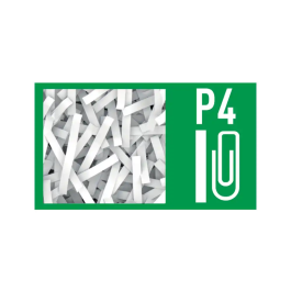 Leitz IQ Protect Premium 10x P4 Destructora de Documentos, Corte Partículas Nivel Seguridad 4, Capacidad + de 10 Hojas