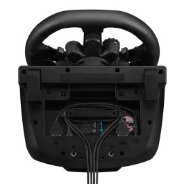 Logitech G923 Volante y Pedales para Carreras - Realismo sin Precedentes con Force Feedback