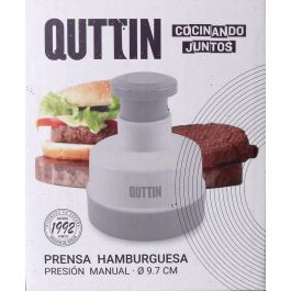 Prensa Hamburguesas Manual Quttin - Plastico (18 Unidades) Prensa Hamburguesas Manual Quttin - Plastico (18 Unidades)