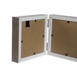 Marco Foto 10X10 Urban DKD Home Decor Beige Marron 3 x 12 x 38 cm Set de 3 (2 Unidades)