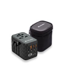 Verbatim Uta-05 Adaptador Universal De Viaje Con 2 Puerto Usb-C - 2 Puerto Usb-A Verbatim Uta-05 Adaptador Universal De Viaje Con 2 Puerto Usb-C - 2 Puerto Usb-A