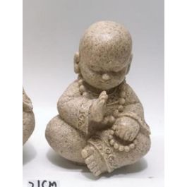 Figura Decorativa DKD Home Decor Resina Gris claro Monje (11 x 8.5 x 15.5 cm) Precio: 5.94999955. SKU: B1DE3S5LTS