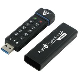 Apricorn Aegis Secure Key 3.0 Pendrive USB 3.0 120GB, Encriptación Hardware AES 256-bit, PIN, FIPS 140-2 Level 3, IP58