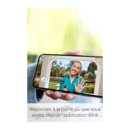 Blink AAAEV46684 Kit de Timbre con Video Blanco