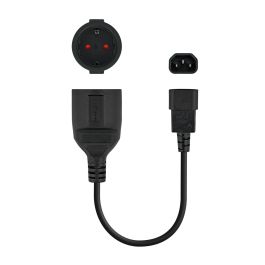 NANOCABLE CABLE ADAPTADOR C14/M a CEE7/H, 16A, 50 CM Precio: 3.50000002. SKU: B1BXY23KM8