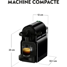 DeLonghi Cafetera Nespresso Inissia EN 80.B Negra