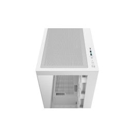 Deepcool CG580V2 4F Caja Semitorre ATX Gaming Blanca con 4 Ventiladores ARGB, Panel de Vidrio Templado, Soporte para GPU de 410 mm y USB Tipo-C