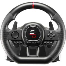 SUPERDRIVE GS650-X Volante de Carreras con Cambio Manual, 3 Pedales y Levas para PS4 / Xbox