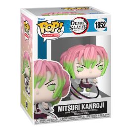 FUNKO Figura POP Demon Slayer Kimetsu no Yaiba Mitsuri Kanroji de 9cm Vinilo en Caja Regalo