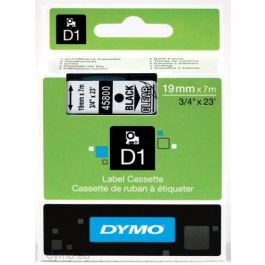 Dymo 45800 Cinta De Transferencia Térmica D1 Etiquetas Estándar Negro Sobre Transparente 19 mm x 7 M Poliester Autoadhesiva Rotuladora Labelmanager Precio: 22.49999961. SKU: B17FLHJDCK