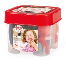 Ecoiffier ECO1739444492332 Juego de Cocina de Juguete, Juego de Imitación para Niños +18 Meses