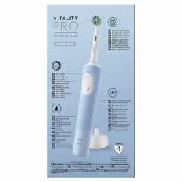 Oral-B VITALITY PRO AZUL Cepillo de Dientes Eléctrico Recargable con 3 Modos (Limpieza Diaria, Sensible, Sensible Plus) - 1 Unidad
