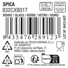 Vaso Spica 290 cc Azul - La Mediterranea (48 Unidades) Vaso Spica 290 cc Azul - La Mediterranea (48 Unidades)