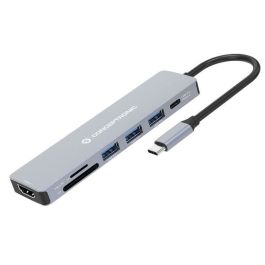 Hub USB Conceptronic 110519207101 Gris Multicolor 100 W Precio: 40.49999954. SKU: B12FXEE2PP