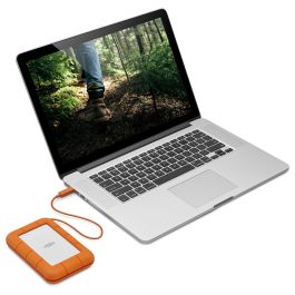LaCie - Disco Duro Externo Rugged USB-C 5TB HDD 2.5" - Resistente a Golpes y Compatible con Windows y Mac