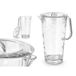 Jarra Leknes 2000 ml transparente con tapa de plástico, 19.7x26.5x14.1 cm (6 Unidades) Precio: 32.79000054. SKU: B1GV88G6TA
