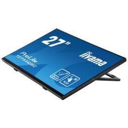 Iiyama T2755QSC-B1 Monitor 27" IPS 2560x1440 Táctil Multitáctil PCAP 10 Puntos MPP2.0 con Lápiz Compatible, Bisel Plano, Negro