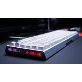 Cherry Teclado para juegos con cable XTR1731630819976 - Elegante carcasa de aluminio - Blanco