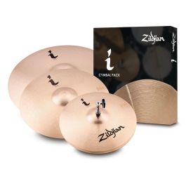 Zildjian I Family Pro Gig Cymbal Pack - Set Platos Batería Hi Hat 14" / Crash 16" / Ride 20" para Bateristas