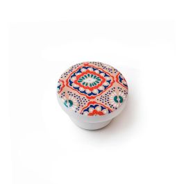 Rei Pomos redondos para mueble madera haya acabado ilustrado, 2 unid. mod. e292 Ø38mm