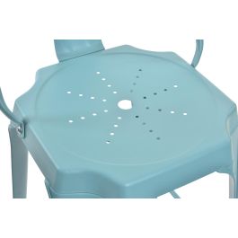 DKD Home Decor Taburete Loft Azul 48 x 113 x 44 cm (2 Unidades)