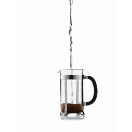 Bodum Cafetera de Pistón Chambord 12 Tazas 1.5L Acero Inoxidable BOD0727015100012