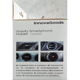 Inde Soporte Gravitatorio de Móviles para Coche - 9 x 6,8 x 9,4 cm (24 Unidades)