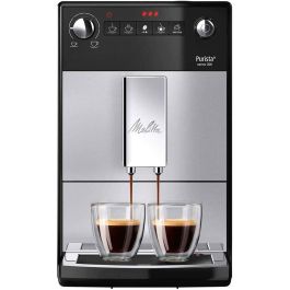Melitta F230-101 Cafetera espresso automática compacta Purista, con molinillo de granos, 1450W, depósito de agua 1,2L, Plata Melitta F230-101 Cafetera espresso automática compacta Purista, con molinillo de granos, 1450W, depósito de agua 1,2L, Plata Precio: 389.68999971. SKU: S7149775