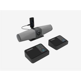 AVerMedia AW111 PA511D Micrófono de Escritorio Inalámbrico USB-C Negro para PA511D, reducción de ruido, 20h batería