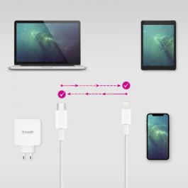Cable Lightning NANOCABLE A12 SM-A125F USB C (2 m)