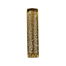 Decoris Pack 2 Velas Pino Doradas con Brillantina ø3,5 x 26,5 cm Precio: 5.50000055. SKU: B1H5HYRR83