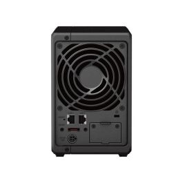 Synology DS723+ Servidor NAS 2 Bahías 3.5"/2.5" SATA y 2 M.2 NVMe SSD AMD Ryzen R1600 para Almacenamiento y Gestión de Datos