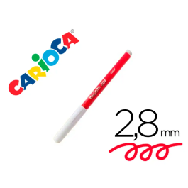 Carioca Rotulador Joy Punta Fina 2,8 mm Lavable Color Rojo Precio: 3.50000002. SKU: B19XBVRQGR