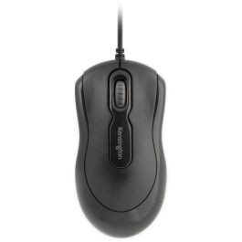 Kensington Ratón USB 800PPP Ambidiestro Negro, Compatible con PC y Mac®