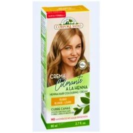 CORPORE SANO Crema Colorante Henna Rubio 80ml Tinte Semi-permanente Natural Sin Amoniaco Vegano Precio: 7.88999981. SKU: B1JCEJSWSB