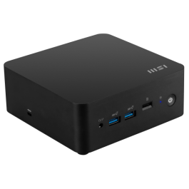 MSI 1MG-237BEU 936-B0B111-237 Mini PC barebone CUBI NUC Intel Core 7 150U, 64GB DDR5, HDD/SSD, Wi-Fi 6E, Negro