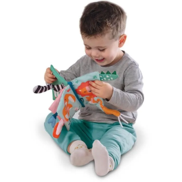 Ses Creative SES8710341131128 Libro de tela sensorial con colas de animales