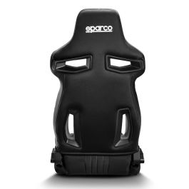 Sparco Asiento R333 Negro S009011NR con Marco Tubular, Palanca de Ajuste Doble y Fijación Inferior 271x345