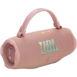 JBL Charge 6 - Altavoz Bluetooth Portátil, Sonido Potente, Resistente al Agua y Polvo IP67, Batería de Larga Duración, Color Rosa