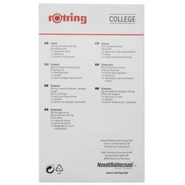 rotring Isograph College Set 3 Plumillas 0.25 / 0.35 / 0.5