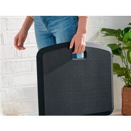 Alfombra Leitz Ergo Cosy Gris Compacto Moderno