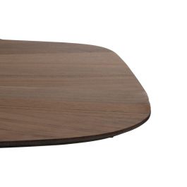 Mesa de Comedor Negro Natural Hierro 178 x 80 x 77 cm